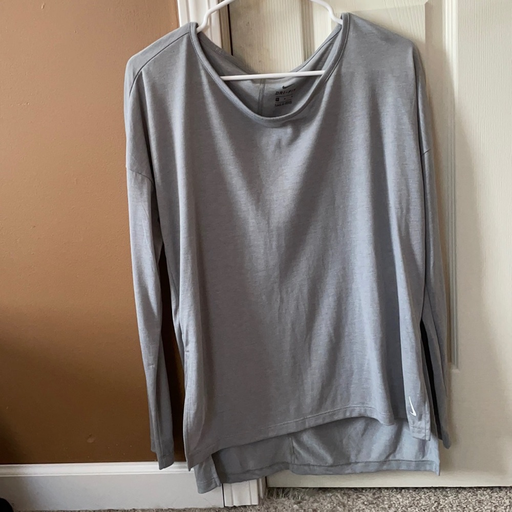 Long sleeve dri-fit nike top